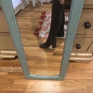 Over the Knee Dark Grey Boots